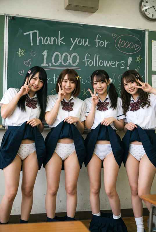 【御礼】X1,000フォロワー突破記念②