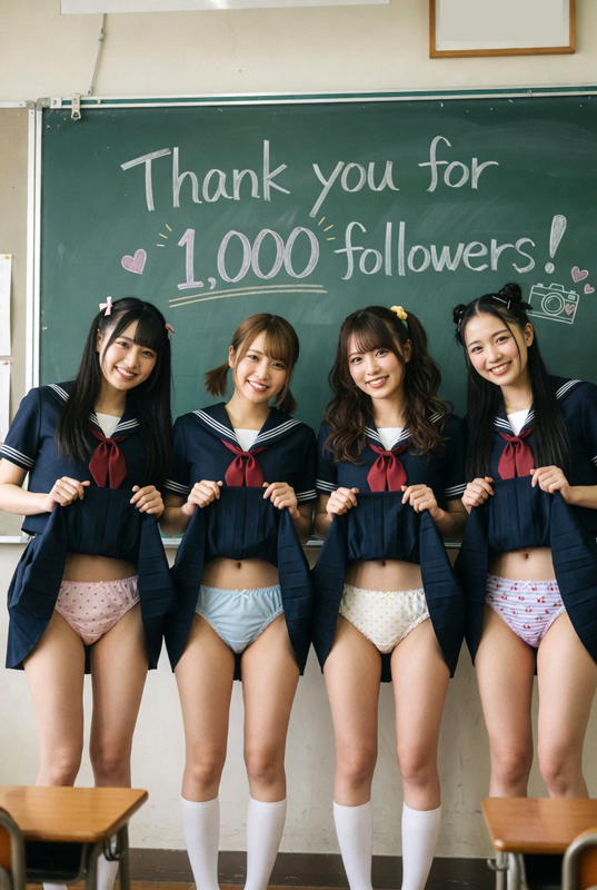 【御礼】X1,000フォロワー突破記念④