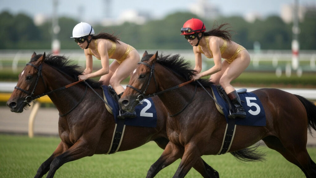 金色ビキニ娘の夢、競馬場を駆ける⑦