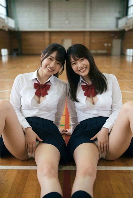 制服娘たち、手淫でイクぅぅぅ～！③-2