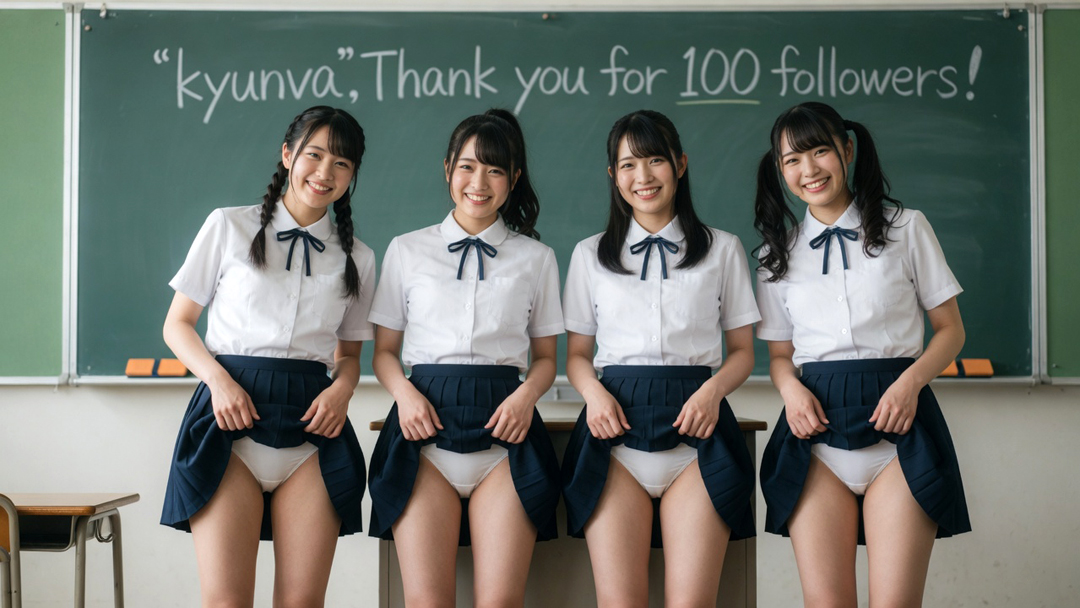【御礼】kyunva100フォロワー突破しました！