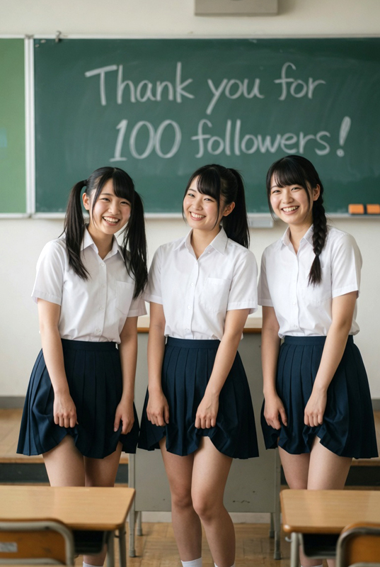 【御礼】kyunva100フォロワー突破しました！②