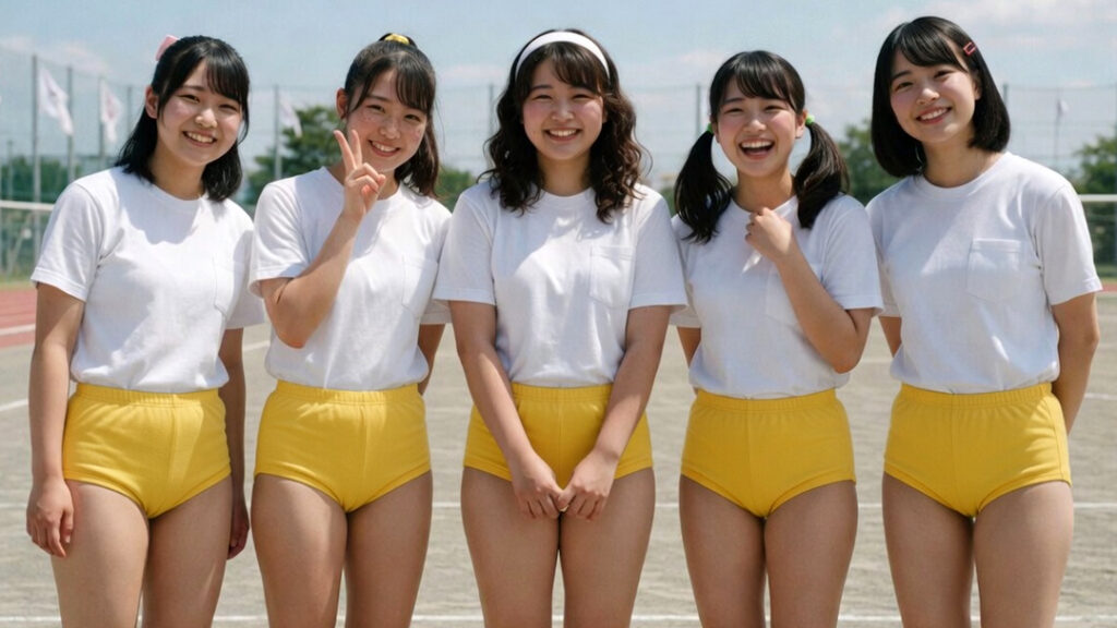 やっぱりイイ！カラフルなブルマ娘たち2②